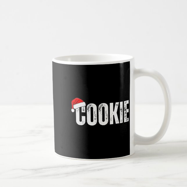 Cookie Taster Cookie Christmas Matching Couple  Coffee Mug (Right)