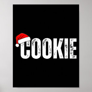 Cookie Taster Cookie Christmas Matching Couple  Poster