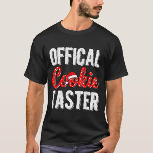 Cookie Taster Cookie Christmas Matching Couple T-Shirt