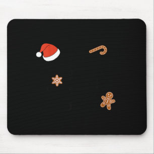 Cookie Tester & Cookie Baker Funny Christmas C Mouse Mat