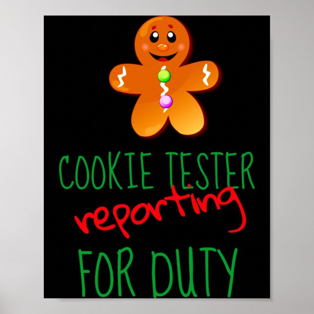 Cookie Tester Kids Hanes Tagless T Shirt  Poster (Front)