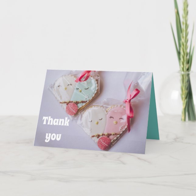 Cookie Thank You Card (Front)