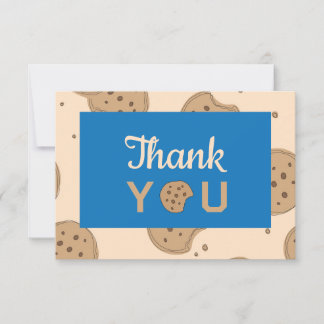 Cookie Themed Thank You Card