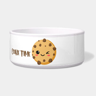 Cookie time - cute dog bowl