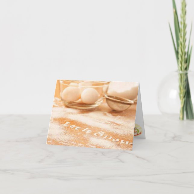 Cookie Time! Holiday Card (Front)