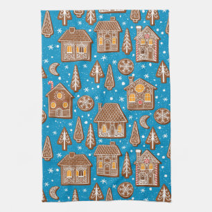 Cookie town tea towel