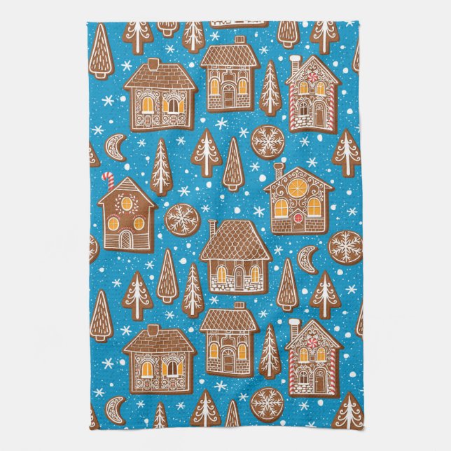 Cookie town tea towel (Vertical)