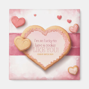 Cookie Valentine's Day Personalisable Magnet