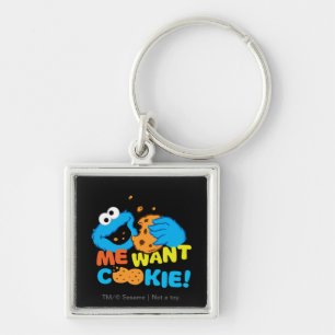 Cookie Wants Cookie Key Ring