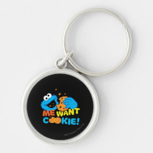 Cookie Wants Cookie Key Ring