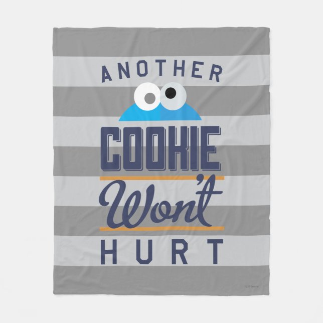 Cookie Won't Hurt Fleece Blanket (Front)