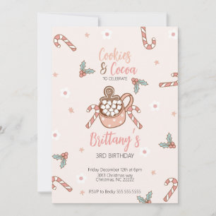 Cookies and Cocoa Winter  Invitation