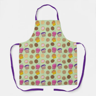 Cookies and Cupcakes All-Over Print Apron