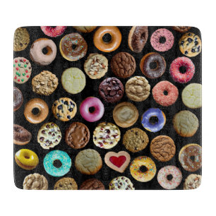 Cookies and Doughnuts Cutting Board