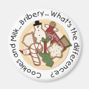 Cookies and Milk...Bribery... Magnet