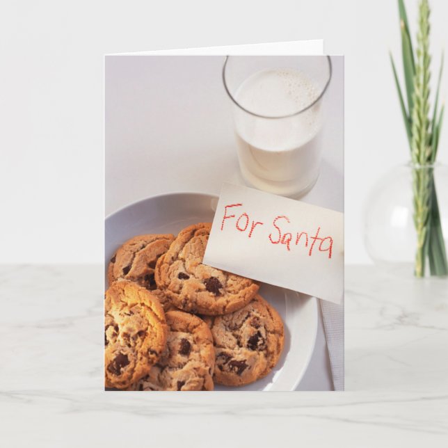 Cookies and Milk Card (Front)