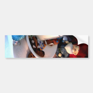 Cookies and Milk Gnome I Bumper Sticker