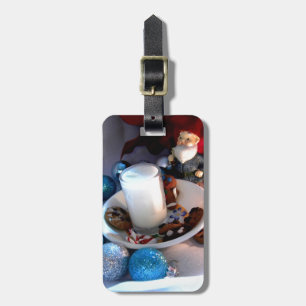 Cookies and Milk Gnome I Luggage Tag