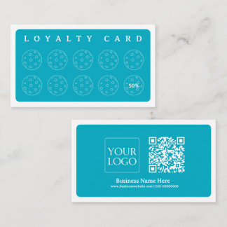 Cookies Bakery Baker Coffee Shop Homemade Business Loyalty Card