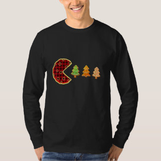 Cookies Buffalo Eating Tree Gingerbread Christmas  T-Shirt