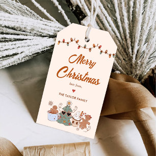  Cookies Christmas Birthday Party Gift Tags