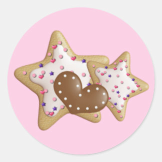 Cookies Classic Round Sticker