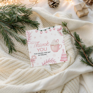 Cookies & Cocoa Birthday Favor Tag