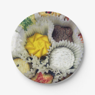 Cookies Custom Paper Plates - 7 inches