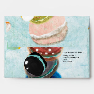 Cookies flavours Watercolor Envelope