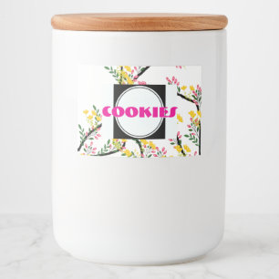 Cookies food label