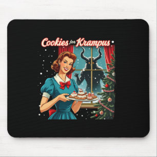 Cookies For Krampus Funny Christmas Xmas Krampus G Mouse Mat