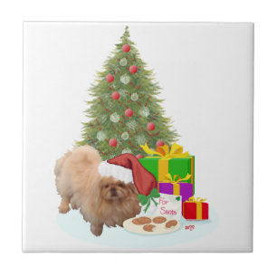 Cookies for Santa Claus Tile