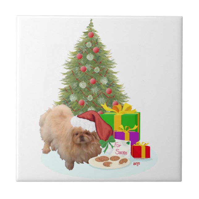 Cookies for Santa Claus Tile (Front)