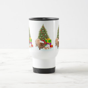 Cookies for Santa Claus Travel Mug