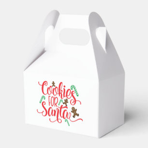 Cookies for Santa Favour Box