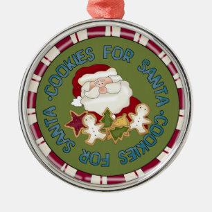 Cookies for Santa Keepsake Ornament