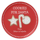 Cookies For Santa Personalised Cookie Trio Plate