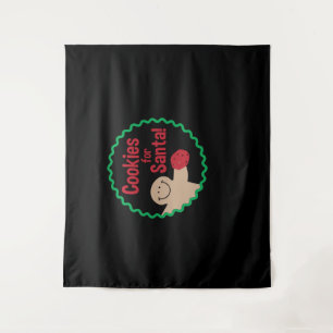 Cookies for Santa Tapestry
