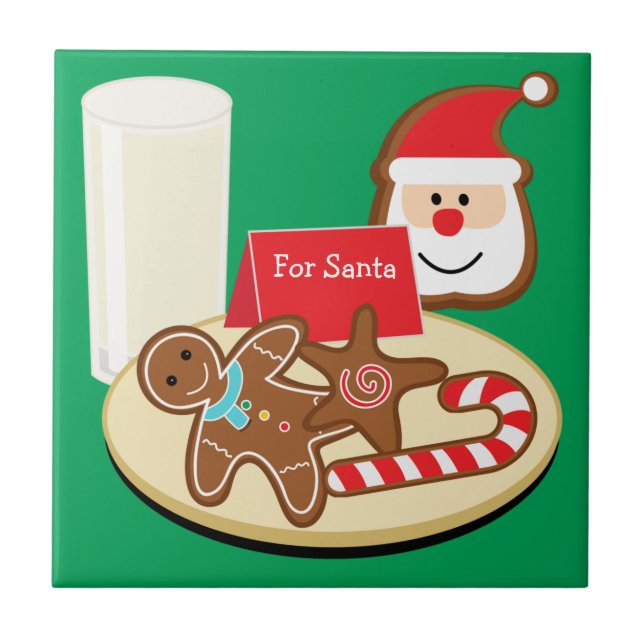 Cookies for Santa Tile (Front)