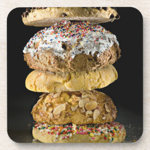 Cookies in a stack coaster