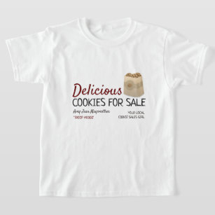 Cookies in Bag, Cookie Sales Fundraising T-Shirt