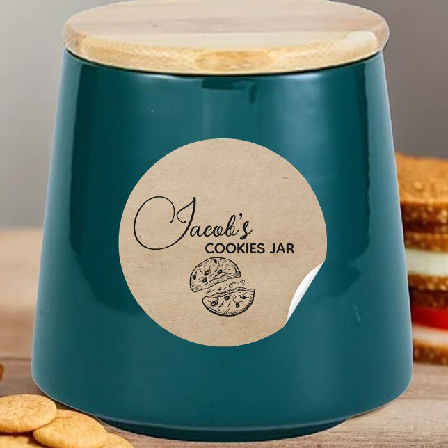  Cookies Jar Label  (Creator Uploaded)