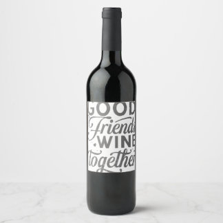 Cookies Make Everything Better Dessert Lover Baker Wine Label