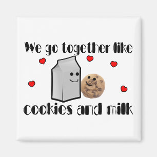 Cookies & Milk Magnet