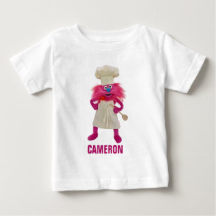 Cookie's Monster Food Truck   Gonger Posing Baby T-Shirt