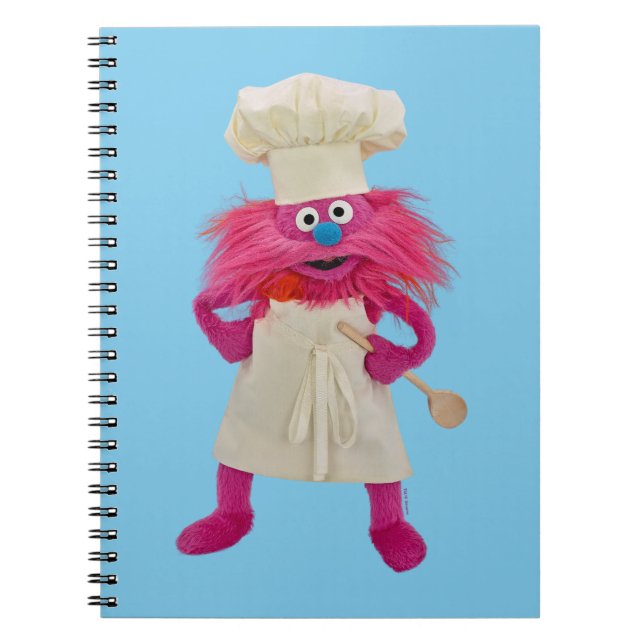 Cookie's Monster Food Truck | Gonger Posing Notebook (Front)