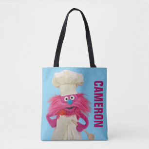 Cookie's Monster Food Truck Gonger Posing Tote Bag