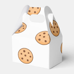cookies on white favour box