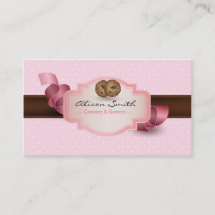 Cookies & Sweets Business Card