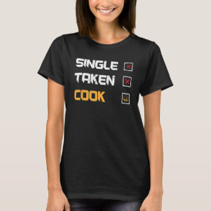 Cooking accessoires for men chef equipment single T-Shirt